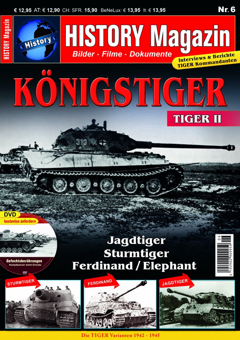 History Magazin - Königstiger - Tiger II Nr. 6