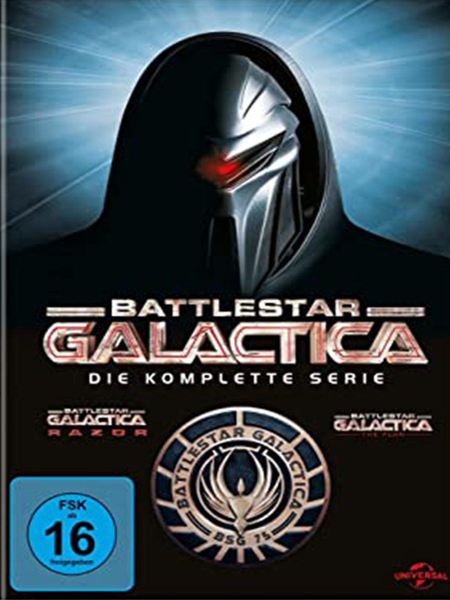 Battlestar Galactica - Komplette Serie (25 DVDs) - zum Schließen ins Bild klicken